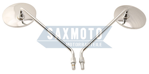 Motorrad spiegel paar chrom - motorrad,