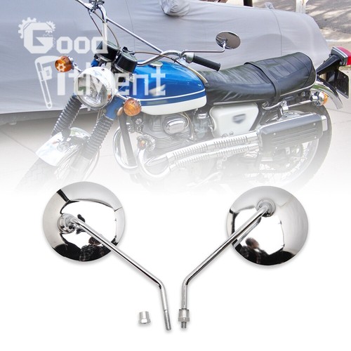 Paar rund m10 chrom motorrad - paar,
