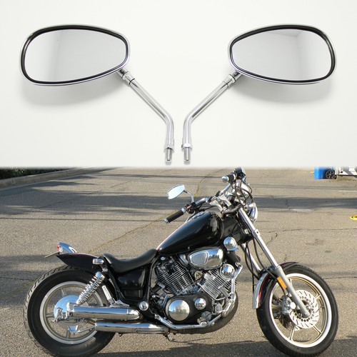 Paar chrom motorrad spiegel - chrom,