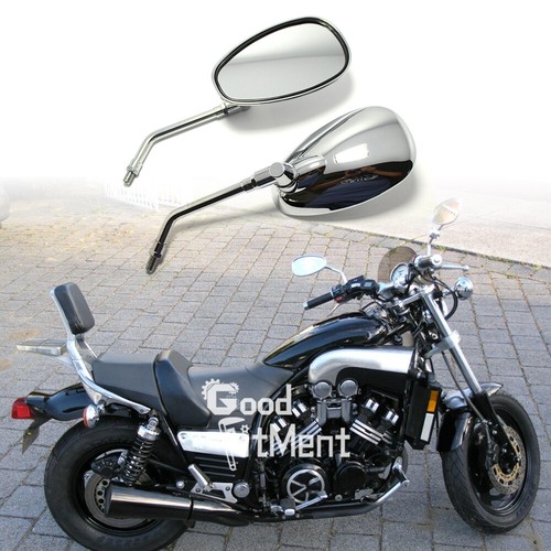 Motorrad seitenspiegel chrom - seitenspiegel,