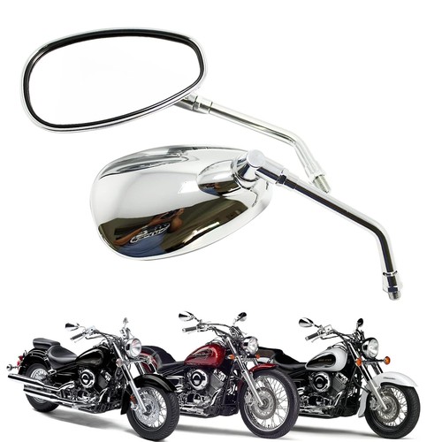 Motorrad rückspiegel chrom - motorrad,