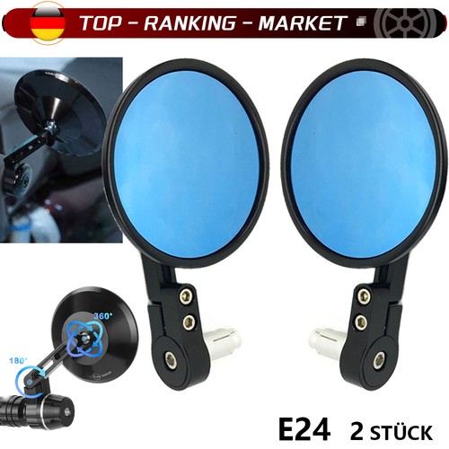 Motorrad lenkerendenspiegel - 2x,
